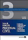 Capa do livro Curso de Direito Processual Civil - Volume 3 - 14� Edi��o 2021, MARCUS VINICIUS RIOS GONCALVES