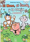 Capa do livro El Mono, el Cerdo y La Oveja (y el Coronavirus), Madeleine Deriaz