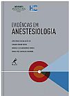 Capa do livro Evid�ncias em anestesiologia, Maria Jos� Cavalho Marcelo Luis Abramides; Carmona