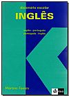 Capa do livro Dicionário Escolar Inglês: Inglês-português / Português-inglês, KLETT