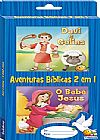 Capa do livro Davi e Golias - Cole��o Aventuras B�blicas 2 livros, Varios