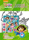 Capa do livro Dora A Aventureira Colorindo com Adesivos 02,