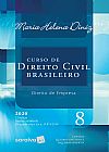 Capa do livro Curso de Direito Civil Brasileiro - Vol. 8 - 12ª Edição 2020, Maria Helena Diniz