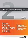 Capa do livro Curso de Direito Processual Civil - Vol. 2 - 16ª edição de 2020, Marcus Vinicius Rios Gonçalves