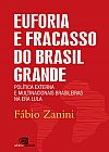Capa do livro Euforia e fracasso do Brasil grande, Fabio Zanini