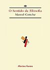 Capa do livro O sentido da filosofia, Marcel Conche