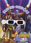 Capa do livro Ler & Colorir Em 3D - Super Herois, Desire of Prints