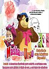 Capa do livro Masha e o Urso - Colorindo com adesivos especial, On Line Editora