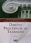 Capa do livro Direito Processual do Trabalho, Francisco Ferreira Jorge Neto