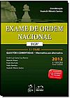Capa do livro Exame de ordem nacional - FGV - 1ª fase, Vauledir Ribeiro Santos