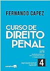 Capa do livro Curso de Direito Penal: Legisla��o Penal Especial - Vol.4 - 13� Edi��o 2018, Fernando Capez