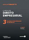 Capa do livro Curso de Direitos empresarial - Vol. 3 - 8� edi��o de 2020, Marlon Tomazette