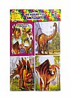 Capa do livro Quebrando a Cuca - Dinossauros 3 Livro Para Colorir e 3 Quebra-cabeças, Varios Autores