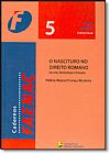 Capa do livro Nascituro no Direito Romano, O, H�lcio Maciel Fran�a Madeira