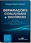 Capa do livro Separações Conjugais e Divórcio, Yussef Said Cahali