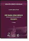 Capa do livro STF Para Concursos - Cole��o Direito De Bolso. Volume II, Leandro Cadenas Prado