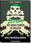Capa do livro Joias e Bandeiras Piratas - Vol.4 - Cole��o Piratas das Ilhas Sangue de Drag�o, Dan Jerris