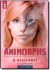 Capa do livro Animorphs 2 - Visitante, O, K. A. Applegate