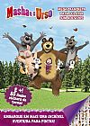 Capa do livro Masha E O Urso Megaprancheta Para Colorir Com Adesivos, 
