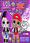 Capa do livro LOL Surprise - Colorindo com adesivos especial, On Line Editora