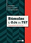 Capa do livro S�mulas e OJs do STS - 1� edi��o de 2019, Marcos Tulio Martinez; Scalercio