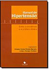 Capa do livro MANUAL DE HIPERTENSAO - ENTRE A EVIDENCIA E A PRATICA CLINICA, BARRETO/CARDOSO