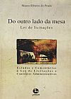 Capa do livro DO OUTRO LADO DA MESA, Darci Prado