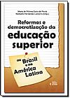 Capa do livro Reformas e Democratiza��o da Educa��o Superior no Brasil e na Am�ica Latina, Maria de F�tima Costa de Paula
