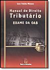 Capa do livro Manual de Direito Tributário: Exame da Oab, Jane Yukiko Mizuno