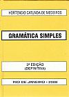 Capa do livro Gram�tica Simples, Hortencio Catunda de Medeiros