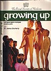 Capa do livro Growing Up - Um Guia para Crian�as e Seus Pais, James Dhocherty