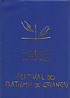 Capa do livro Ritual do Batismo de Criancas, RITUAL ROMANO