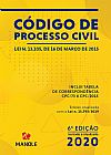 Capa do livro Novo C�digo de Processo Civil, Editoria Jur�dica da Editora Manole