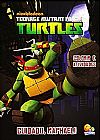 Capa do livro Colorir e Atividades-Ninja:Cuidado Raphael!, Nickelodeon