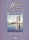 Capa do livro Memórias De Uma Repórter Política - Brasília De 1960 A 1968, Yvone R. De Miranda