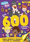 Capa do livro Mundo Bita - Superlivro de adesivos 600 Adesivos, On Line Editora