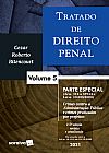 Capa do livro Tratado de direito penal, Cezar Roberto Bitencourt