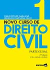 Capa do livro Novo curso de direito civil, Pablo Stolze/ Pamplona Filho Gagliano