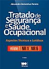 Capa do livro Tratado de seguran�a e sa�de ocupacional, Alexandre Demetrius Pereira
