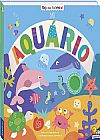 Capa do livro Veja se adivinha! No aqu�rio, Rebecca Weerasekera