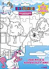Capa do livro Floresta Encantada - Divers�o com quebra-cabe�a - Unic�rnios - Venha pintar as aventuras desta turma!, On Line Editora