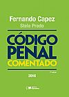 Capa do livro C�digo Penal Comentado - 7� Edi��o 2016, Fernando Capez