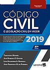 Capa do livro Código civil e legislação civil em vigor, Theotonio Negrão