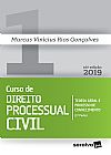 Capa do livro Novo curso de direito processual civil, Carlos Roberto Gon�alves