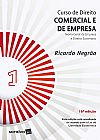Capa do livro Curso de direito comercial e de empresa, Ricardo Negrão