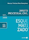 Capa do livro Direito Processual Civil esquematizado - 11� edi��o de 2020, Marcus Vinicius Rios Gon�alves