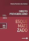 Capa do livro Direito previdenciário esquematizado, Marisa Ferreira dos/ Lenza Santos