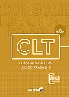 Capa do livro Legisla��o Saraiva de bolso - CLT - Consolida��o das Leis de Trabalho, Saraiva JUR