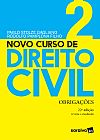 Capa do livro Novo curso de direito civil, Pablo Stolze/ Pamplona Filho Gagliano