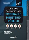 Capa do livro Leis dos Concursos de Tribunais e Minist�rio P�blico - 1� Edi��o 2021, Paulo Henrique de Oliveira